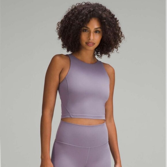 Lululemon NWT Align High-Neck Tank Top Purple Ash - Picture 1 of 12
